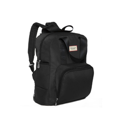 HAPPY LITTLE MOMENTS MOCHILA BLANCA NEGRO - comprar online