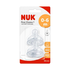 NUK TETINA X 2 FC PLUS 1M SILICONAS N0709245 - comprar online