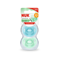 NUK SET DE 2 CHUPETES SENSITIVE TALLE 1 NENE N0730355 - comprar online