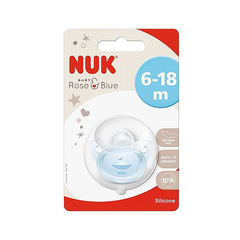 NUK CHUPETE ROSE & BLUE TALLE 2 6-18 M CELESTE N0736563