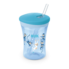 NUK VASO EVOLUTION ACTION CUP NUEVO VARIOS COLORES N0751136 X230ML +12M - tienda online