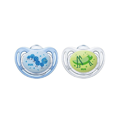 NUK SET DE 2 CHUPETES FREESTYLE TALLE 2 6-18 M NENE N0736246 - comprar online