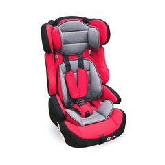 OK BABY BUTACA BOOSTER CON RESPALDO 9-36KGS GRIS CON NEGRO OKBB0172