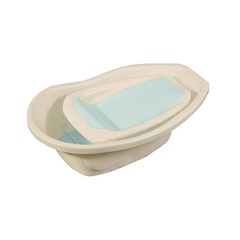 BABYONE BAÑERA CON REDUCTOR ONSET BEIGE Y VERDE - comprar online