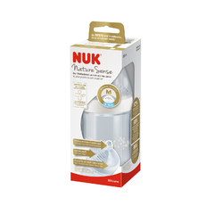 NUK MAMADERA NATURE SENSE 260 ML BLANCA N0741792