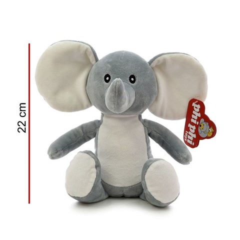 PHI PHI TOYS ELEFANTE 22 CM 2654