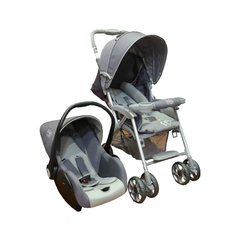 BABYONE COCHE TRAVEL SYSTEM ULTRALIVIANO PICASSO GRIS - comprar online