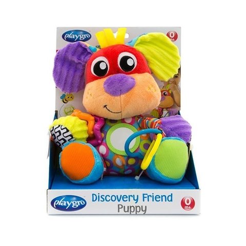 PLAYGRO PELUCHE DIDÁCTICO DISCOVERY FRIEND PUPPY 186345 +0M