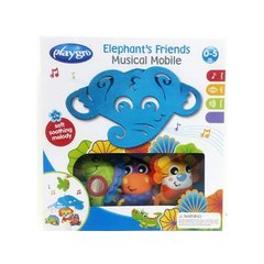 PLAYGRO MÓVIL MUSICAL ELEPHANTS FRIENDS CANOPY MOBILE 185480 +0M