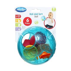 PLAYGRO PELOTA CON ENCASTRE ROLL AND SORT BALL 4086169 +6M