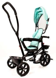 RAINBOW TRICICLO SAFIR CON CAPOTA VERDE - Childs Especialistas en Bebes