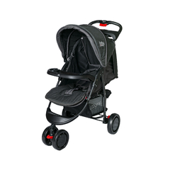 BABY ONE COCHE DE PASEO RAPTOR 3 RUEDAS NEGRO