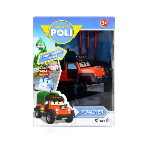 ROBOCAR TRANSFORMER POACHER 83360 +3 AÑOS