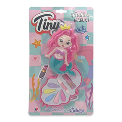 TINY SET DE MAQUILLAJE SIRENA PASTEL EN BLISTER 3021 +36M