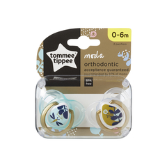 TOMMEE TIPPEE CHUPETE 0-6 MESES TT MODA 2 PIEZAS UK53308550 - comprar online