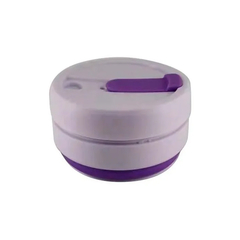 VASO DE CAFE URBANO TAPA SILICONA VIOLETA 335 ML CK289 - comprar online