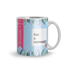 Caneca mãe parabéns pelo seu dia - comprar online