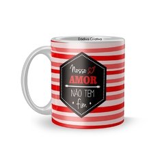 Caneca nosso amor não tem fim