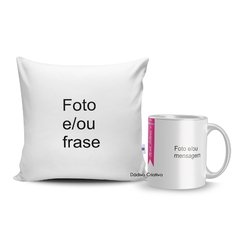 Kit almofada e caneca melhor bisa do mundo - comprar online