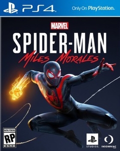 MARVEL SPIDER-MAN MILES MORALES - PLAYSTATION 4 - Lucmar Digital Games