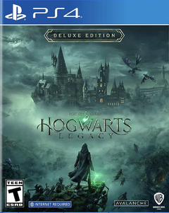 Hogwarts Legacy Deluxe Edition - PLAYSTATION 4 - Lucmar Digital Games
