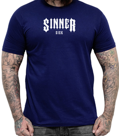 Camiseta Sinner Sick (Azul Marinho)