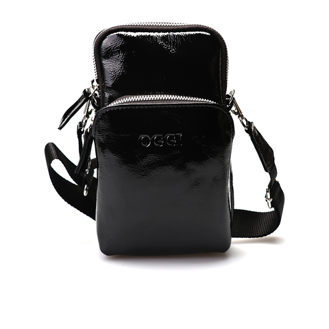 Mini Bag (Charol negro)