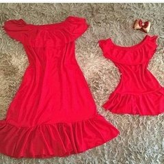 Vestido ciganinha mãe e filha