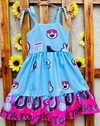 Vestido Tik Tok nota modelo Milena infantil