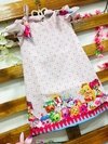 Vestido Shopkins manga amarra infantil