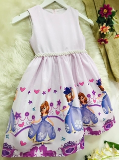 Vestido da Princesa Sofia Infantil