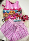 Conjunto Patrulha Canina modelo Sofia infantil