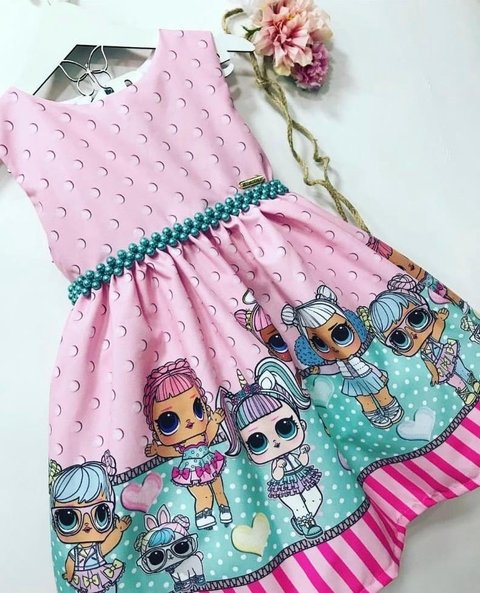 Vestido da lol mae e filha 2025