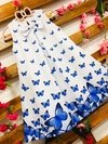 Vestido borboletas azuis modelo Manuella infantil