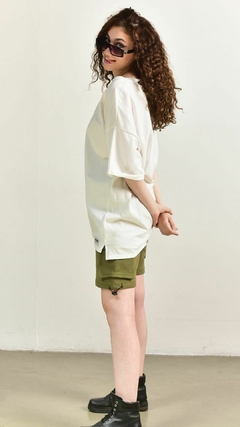 Remera Oversize Essential [crudo] - tienda online