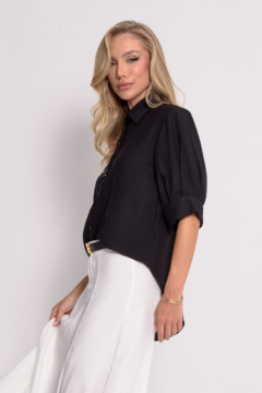 Camisa em Viscose Barra Mullet - loja online