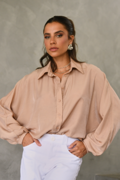 Camisa Oversized de Viscose