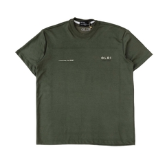 T SHIRT MOUNTAIN GREEN - OLDI