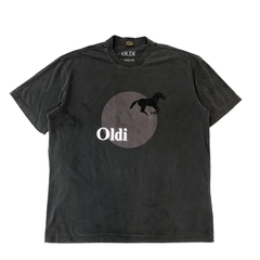 T SHIRT HORSE GREY STONE - OLDI