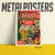 Metalposter Vintage Comic - Avengers