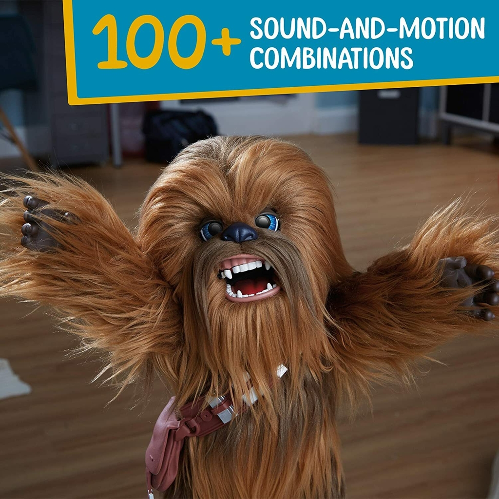 Muneco Chewbacca interactivo de hasbro co pilot 100 sonidos