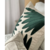 Trio de Capa de Almofadas Luxo Bordadas Verde - comprar online