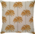 Capa de Almofada em Linho Concept Terracota Coqueiros