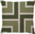Capa de Almofada em Linho Concept Verde Faixa