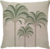 Capa de Almofada em Linho Concept Verde Trio Coqueiro