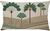 Capa de Almofada Retangular em Linho Floresta