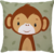 Capa de Almofada Neo Macaco Verde
