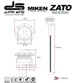 FARO LED VERDE TIPO BOTÓN, PARA EMBUTIR, LED SMD, ZATO DS-TY01 VERDE en internet