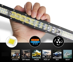 BARRA LED SLIM, 36W, LUZ COMBINADA, DS-BAR36RUAR en internet