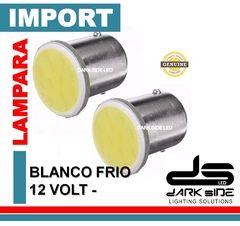 BLISTER 2 LAMPARAS 1 POLO COB, BLANCA, 12V, DS-12821